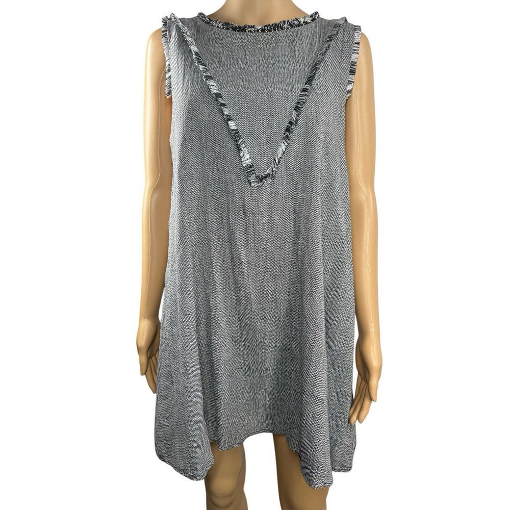 ethereal by paper crane mini tweed casual Women  , sleeveless Size‎ Large